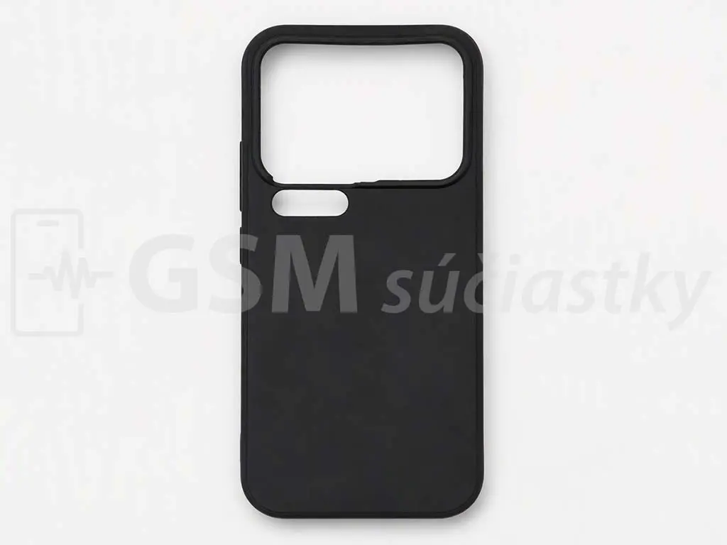 Puzdro na mobil Xiaomi 17 Pro, Čierne