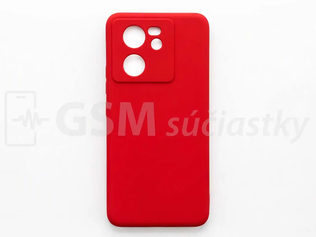 Silikónový kryt na Xiaomi 13T, Červené