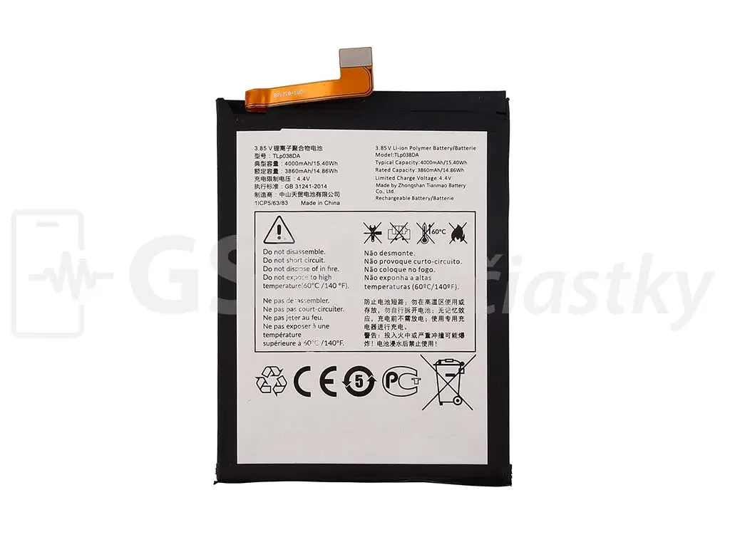 Baterie TCL 10L, 10 SE, 20Y TPL038D1, TLP038D7