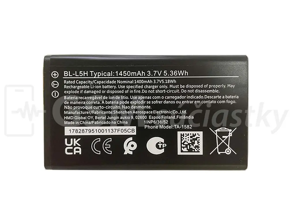 Baterie Nokia 150, 130, 110, 105 2023 BL L5H