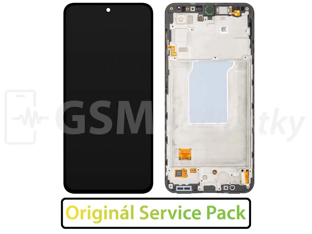 Samsung Galaxy A27, A276 LCD displej + dotykové sklo a rám Original
