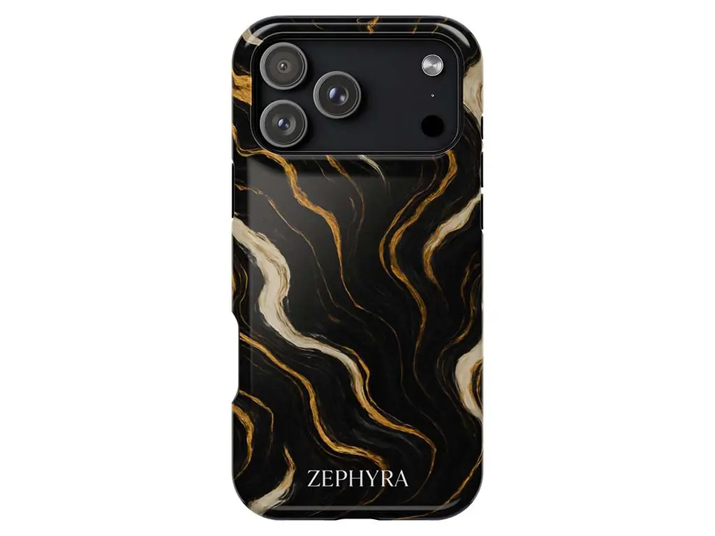 Noir Luxe Marble - iPhone 18 Pro Max Kryt