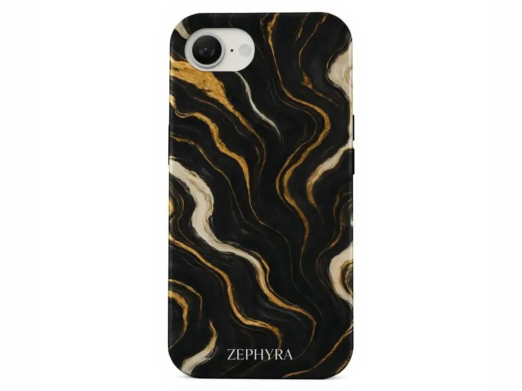 Noir Luxe Marble - iPhone 17e Kryt