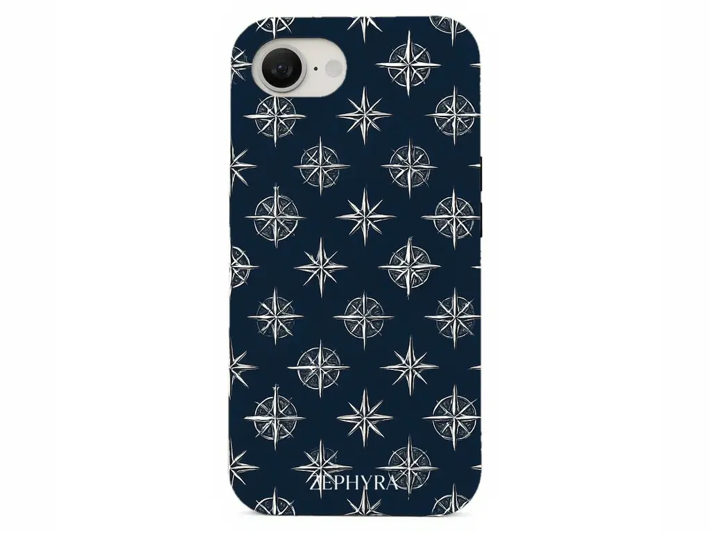 Navy Compass - iPhone 17e Kryt