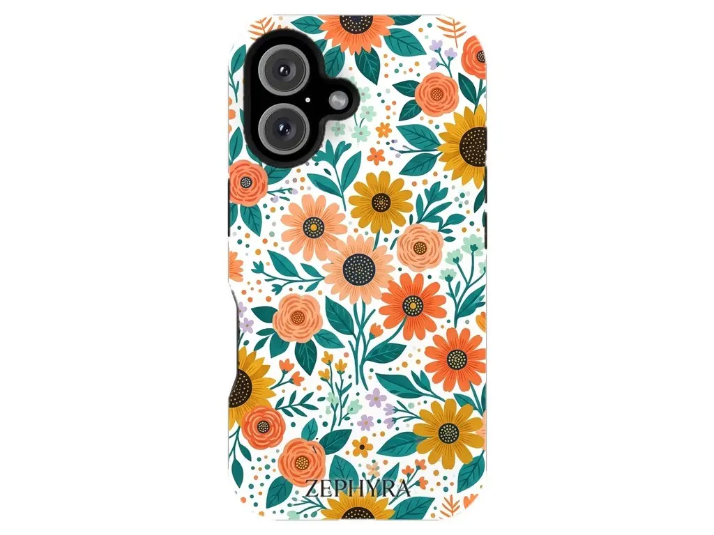Folk Bloom - iPhone 16 Kryt