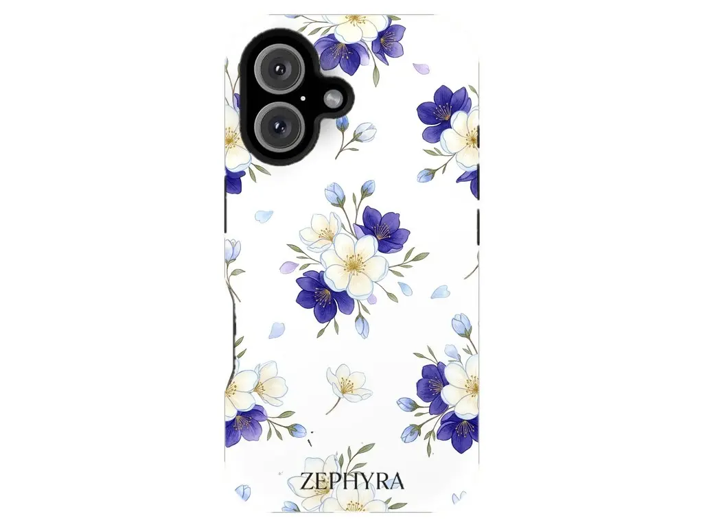 Blue Blossom - iPhone 17 Kryt