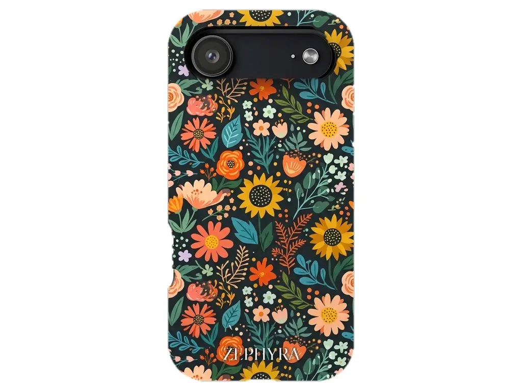 Folk Bloom Noir - iPhone 17 Air Kryt